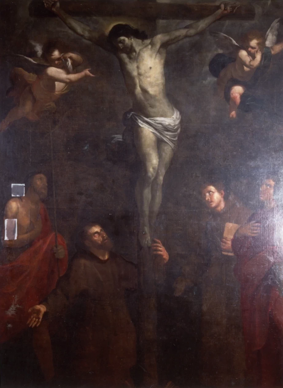 Crocifissione di cristo - Chiesa di Sant'Antioco Martire, Villasor, Cagliari, attribuito